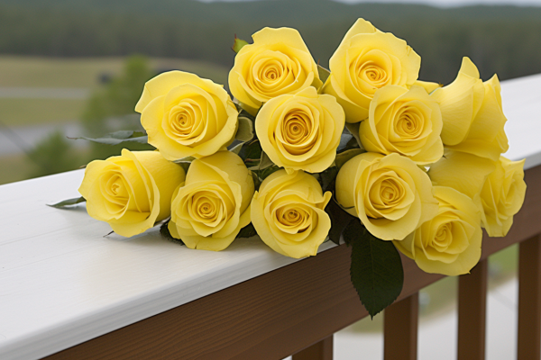 Bouquet of Yellow Roses