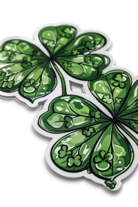 Stack of St. Patrick's Day Stickers