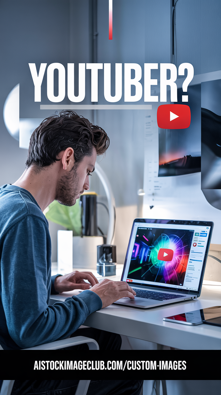 AI Stock Image Club Custom Images for YouTubers