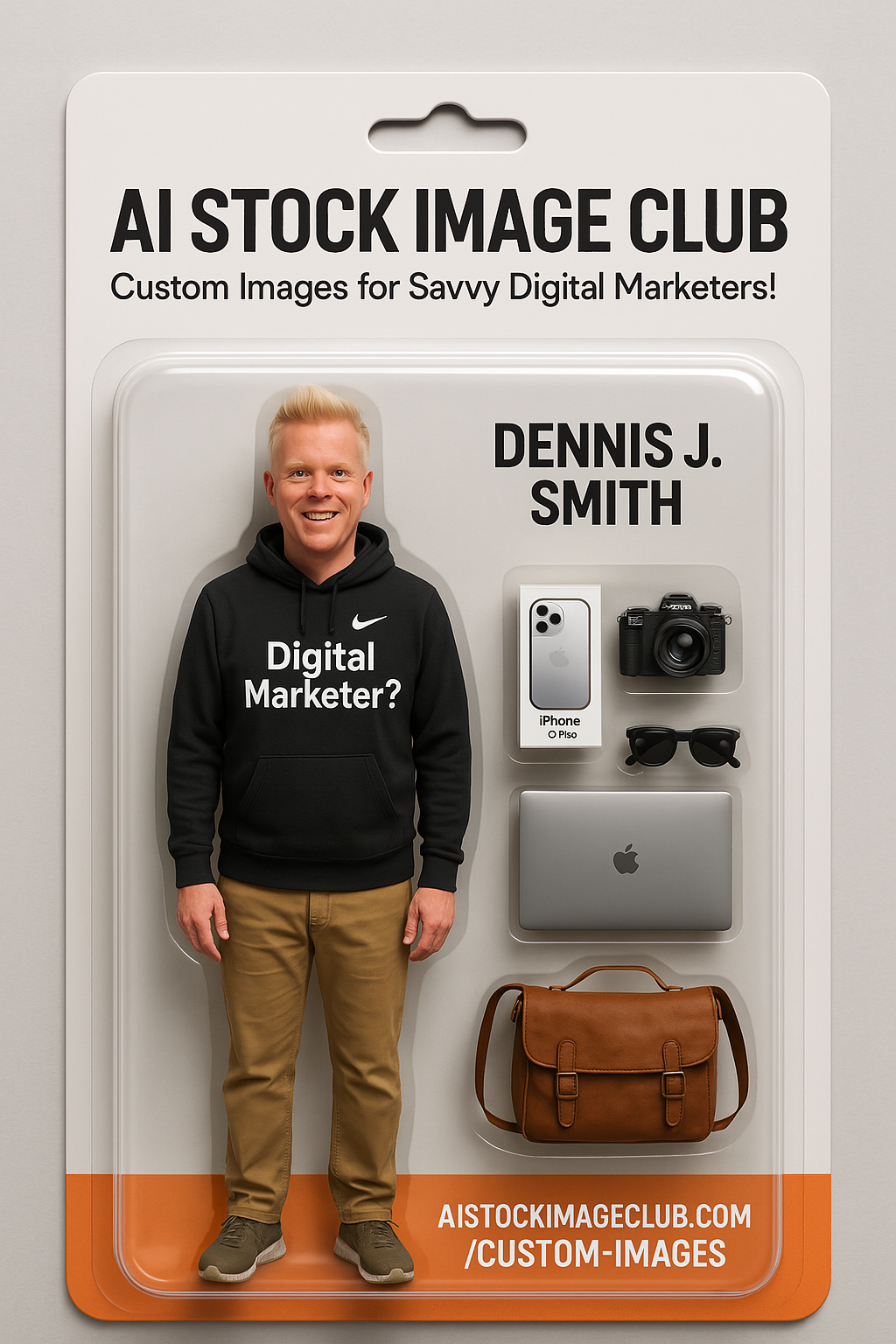 AI Stock Image Club Dennis J Smith Digital Marketer AI Generated Stock Image