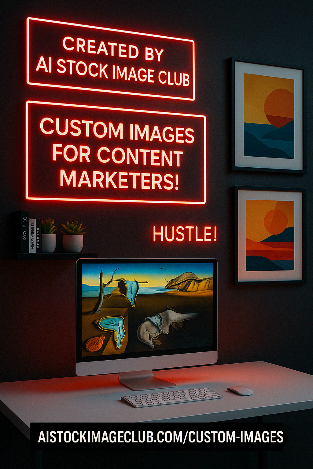 Custom Images For Content Marketers Created By AI Stock Image Club