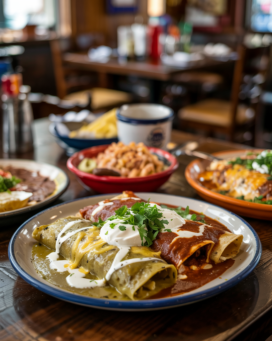 Enchiladas and Mexican Food