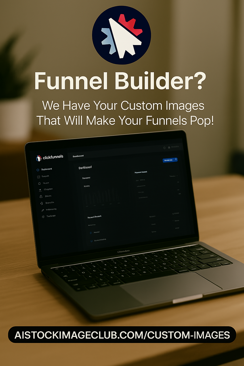 Funnel Builder We Have Your Custoim Images That Will Make Your Funnels Pop AI Generated Stock Image