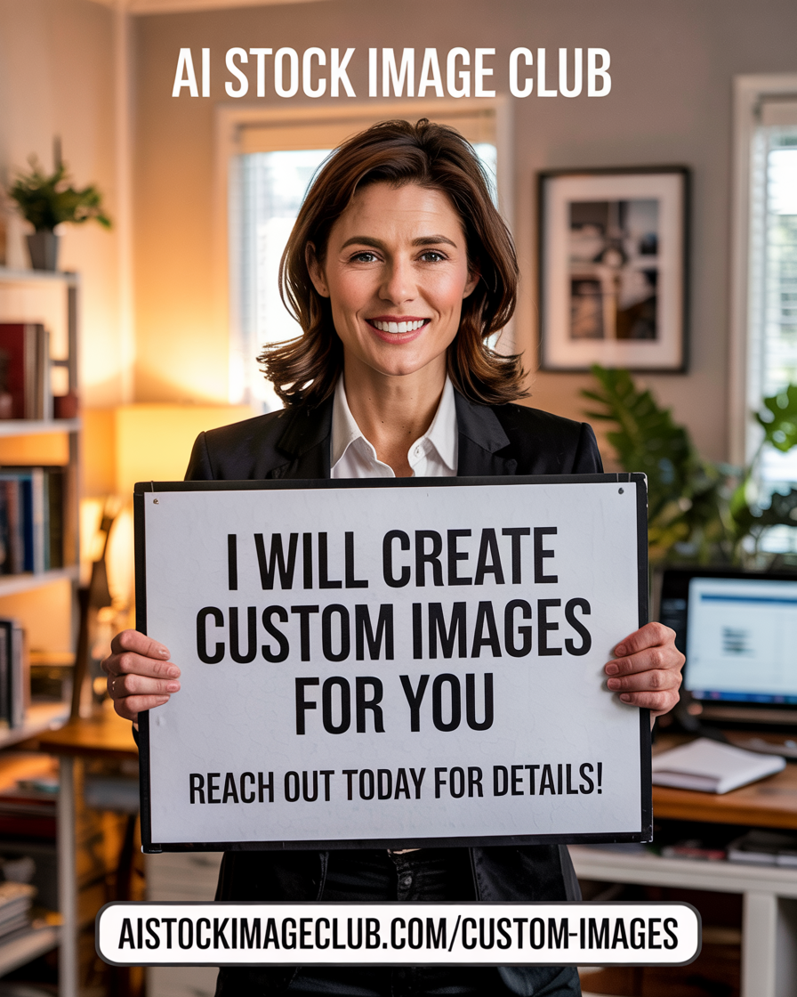 I Will Create Custom Images For You – Reach Out Today for Details – AI Generated Stock Image