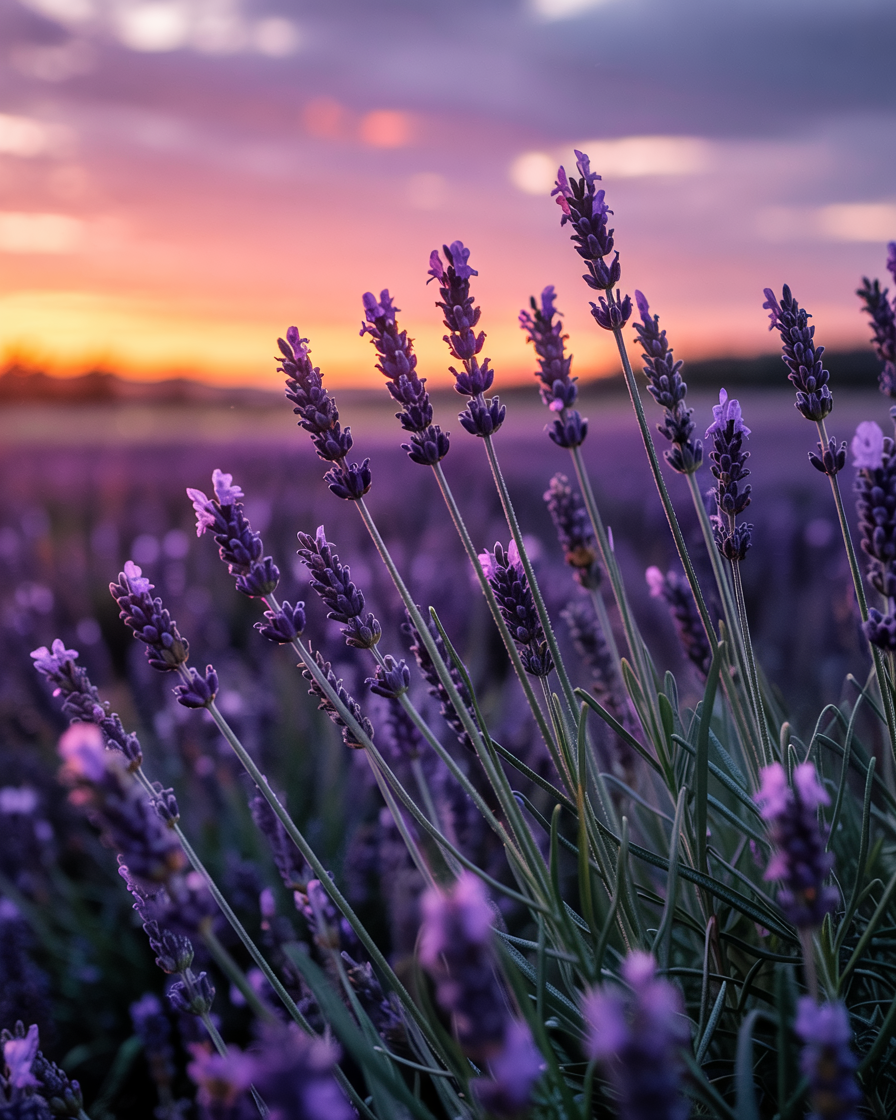 Lavender Field – AI Generated Stock Image