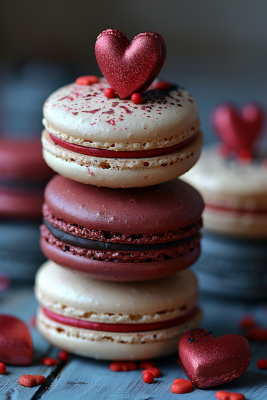 Lovely Macarons for Valentines Day