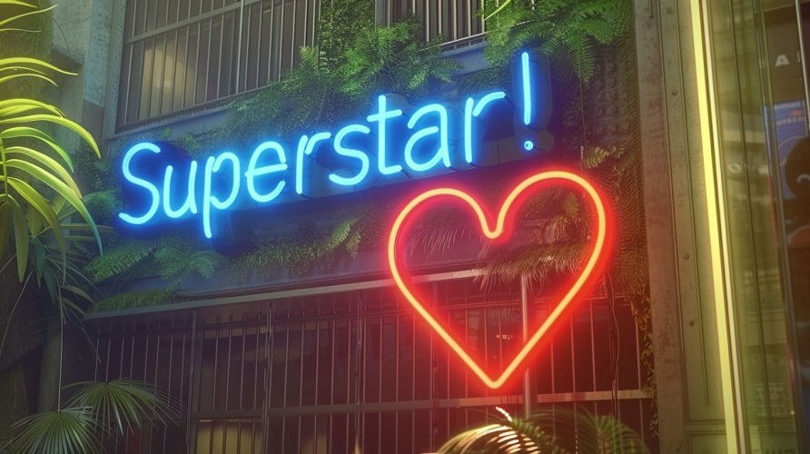 Superstar with Heart